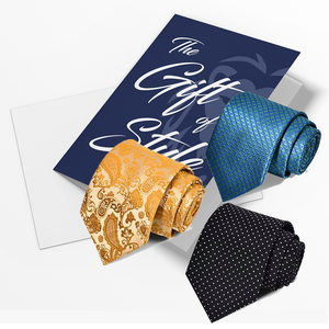 The Monthly Tie Club | Three Tie Prepaid Gift Subscription | Luxury tie subscriptions