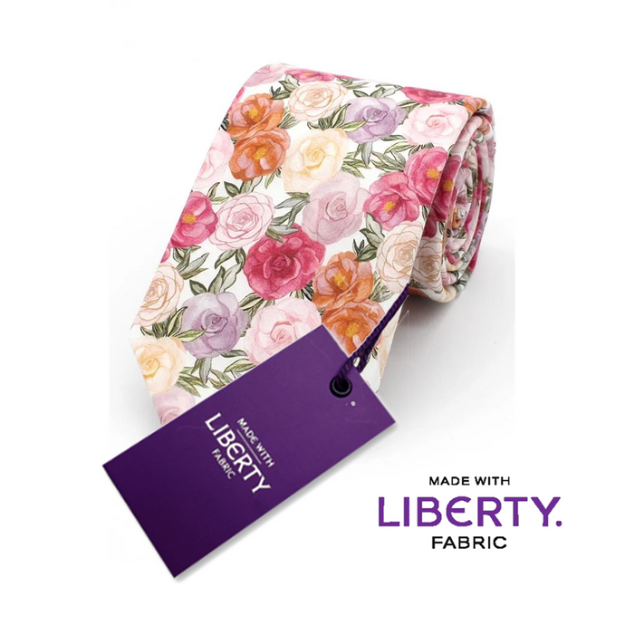 The Monthly Tie Club | Liberty Fabric Single Tie Subscription | Luxury tie subscriptions