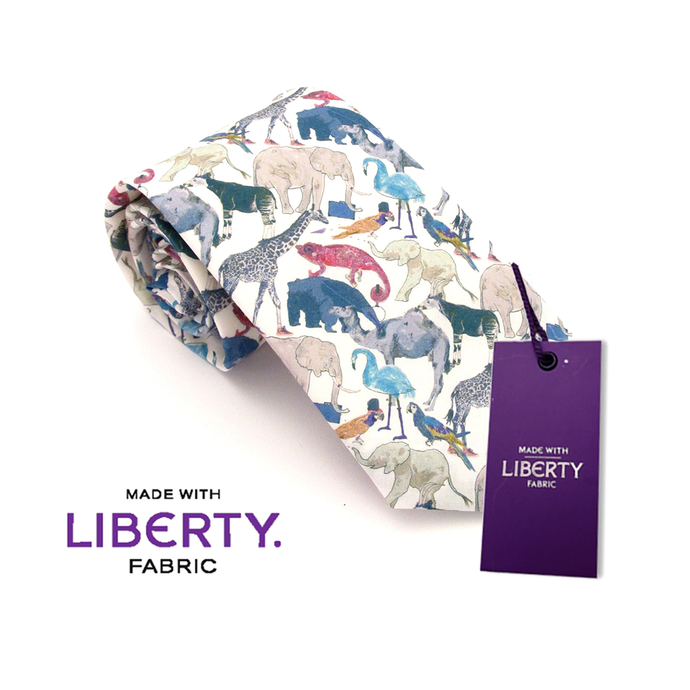 The Monthly Tie Club | Liberty Fabric Prepaid Single Tie Subscription | Luxury tie subscriptions 